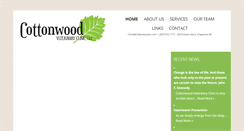 Desktop Screenshot of cottonwoodvc.com